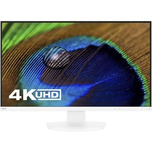 NEC Display MultiSync EA271U 68,6 cm (27 Zoll) 4K UHD WLED LCD-Monitor - 16:9 Format - Weiß, Schwarz - 685,80 mm Class - 3