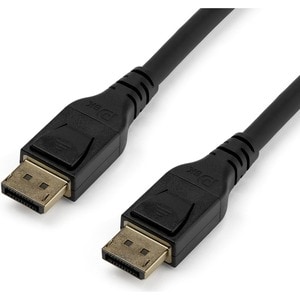 StarTech.com 5 m VESA Certified DisplayPort 1.4 Cable - 8K 60Hz HBR3 HDR - 16 ft Super UHD 4K 120Hz - DP to DP Video Monit