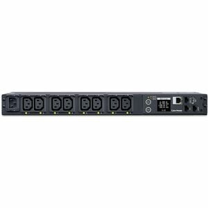 CyberPower PDU41004 PDU - Switched - IEC 60320 C14 - 8 x IEC 60320 C13 - 15 A - 120 V AC, 230 V AC Input - 120 V AC, 230 V