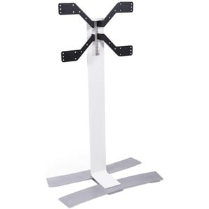 Alzata per monitor ITB - Fino a 190,5 cm (75") Supporto schermo - Pavimento - Acciaio - Bianco