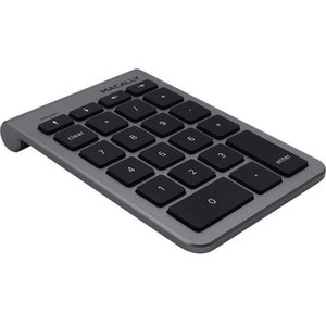 Macally 22 Key Bluetooth Numeric Keypad for Mac/PC - Wireless Connectivity - Bluetooth - 22 Key(s) - Computer - Mac OS, Wi