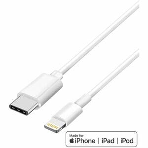 4XEM MFi Certified USB 3.1 Type-C to 8-Pin Lightning Cable - 3FT - 3 ft Lightning/USB-C Data Transfer Cable for iPhone, iP