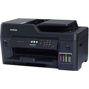 Impresora de inyección de tinta multifunción Brother MFC-T4500DW Inalámbrico - Color - Copiadora/Fax/Impresora/Escáner - 3