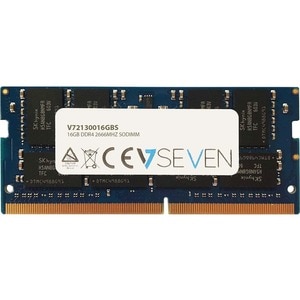 V7 V72130016GBS RAM-Modul - 16 GB - DDR4-2666/PC4-21300 DDR4 SDRAM - 1,20 V - Nicht-ECC - Ungepuffert - 288-Pin - SoDIMM