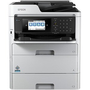 Epson WorkForce Pro WF-C579R Wireless Inkjet Multifunction Printer - Color - Copier/Fax/Printer/Scanner - 34 ppm Mono/34 p
