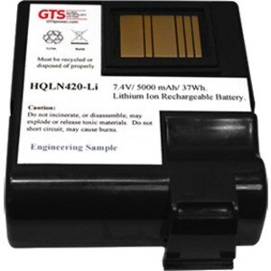 GTS HQLN420-LI Batterie - Lithium-Ionen (Li-Ionen) - für Mobildrucker - Aufladbarer Akku - Proprietär - 7.4 V DC - 5000 mA