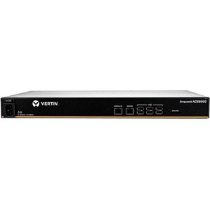 AVOCENT ACS ACS8008DAC-404 Device Server - 1 GB - DDR3 SDRAM - Twisted Pair, Optical Fiber - 2 x Network (RJ-45) - 8 x Yes