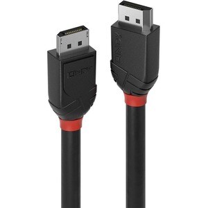 LINDY Black Line 1 m DisplayPort A/V Cable for Audio/Video Device - First End: 1 x DisplayPort 1.2 Digital Audio/Video - M