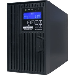 Minuteman 1000 VA On-line Tower UPS with 6 0utlets - Tower - 2 Minute Stand-by - 120 V AC Input - 110 V AC, 120 V AC, 127 