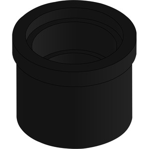 SpacePole Mounting Adapter for Pole Display - Black - Black