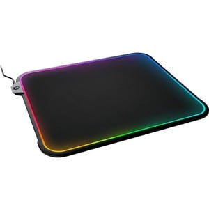 SteelSeries QcK Prism Gaming Mouse Pad - Textured - 8.7 mm x 292.4 mm x 356.7 mm Dimension - Silicon, Rubber - Anti-slip
