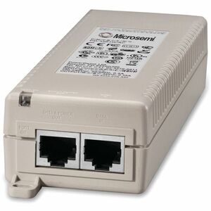 Microchip PD-3501G PoE Injector - 120 V AC, 230 V AC Input - 48 V DC Output - 1 x 10/100/1000Base-T Output Port(s) - 15.40 W