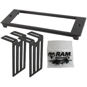 RAM Mounts Tough-Box Vehicle Mount for Vehicle Console, Switch, Switch Control - Marine-grade Aluminum