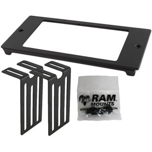 RAM Mounts Tough-Box Vehicle Mount for Vehicle Console, Scanner - Marine-grade Aluminum