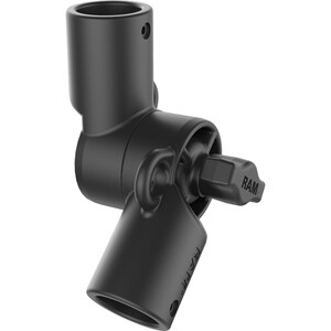 RAM Mounts Mounting Adapter for Pipe, Camera Mount, Motor Boat, Kayak - Polyvinyl Chloride (PVC)