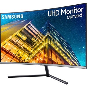 Samsung U32R590CWN 32" Class 4K UHD Curved Screen LCD Monitor - 16:9 - Dark Blue Gray - 32" Viewable - 3840 x 2160 - 1.07 