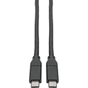 Eaton Tripp Lite Series USB-C Cable (M/M), USB 2.0, 5A (100W) Rated, USB-IF Certified, 13 ft. (3.96 m) - 13.12 ft Thunderb