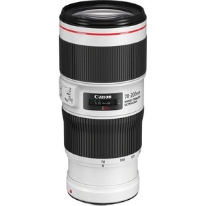 Canon - 70 mm to 200 mmf/4 - Telephoto Zoom Lens for Canon EF - Designed for Digital Camera - 72 mm Attachment - 0.27x Mag