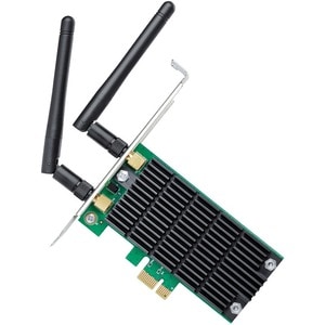 TP-Link Archer T4E - 2.4G/5G Dual Band Wireless PCI Express Adapter for Desktop Computer - PCIe WiFi Card - Low Profile - 