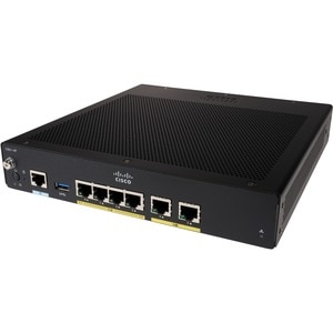 Router Cisco 900 C921-4P - 6 Porte - Gestione porta - Gigabit Ethernet - Desktop, Rack-Montabile, Sottopiano
