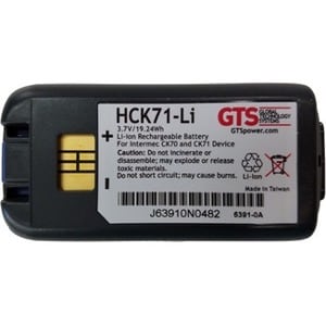 GTS HCK71-LI Batterie - Lithium-Ionen (Li-Ionen) - für Mobilcomputer - Aufladbarer Akku - 3.7 V DC - 5200 mAh Shelf Life