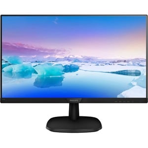 Philips 273V7QJAB 27" Class Full HD LCD Monitor - 16:9 - Textured Black - 27" Viewable - In-plane Switching (IPS) Technolo