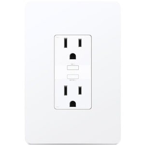 Kasa Smart Wi-Fi Power Outlet - Requires neutral wire and 2.4GHz Wi-Fi connection to work. System requirement is Android 4