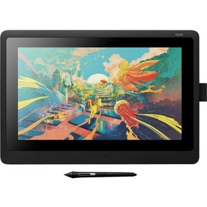 Wacom Cintiq 16 Pen Display - Graphics Tablet - 15.6" LCD - 13.60" x 7.60" - Full HD Cable - 16.7 Million Colors - 8192 Pr