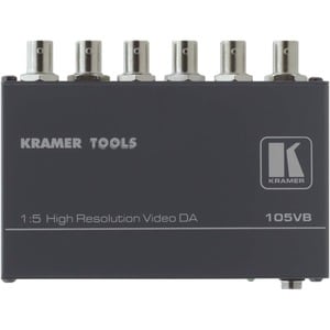 Kramer 105VB Video Distribution Amplifier - 400 MHz Maximum Video Bandwidth - BNC In - BNC Out