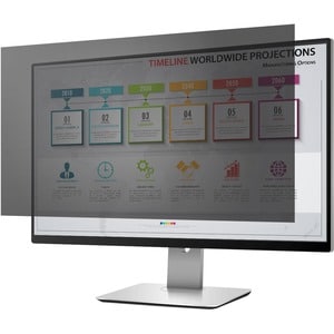 Rocstor PrivacyView™ Premium Privacy Filter for 19 Standard Monitor - For 19" Monitor/Display - 5:4 Aspect Ratio - Glossy 
