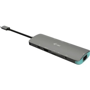 Station d'accueil i-tec USB 3.1 Type C pour Tablette, Smartphone, Notebook - 100 W - 5 x Ports USB - 3 xUSB 3.0 - Réseau (