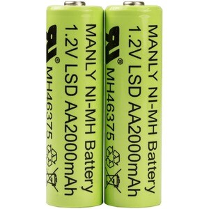 Socket Mobile Batterie - Nickel-Metallhydrid (NiMH) - 2 - für Barcode-Scanner - AA - 1.2 V DC - 2000 mAh Shelf Life