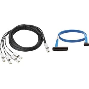 HPE StoreEver 4m Mini SAS HD (SFF-8644) LTO Drive Cable for 1U Rack Mount Kit