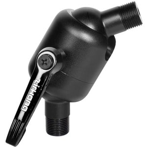 Zirkona Mounting Adapter - Black Powder Coat - 24.95 kg Load Capacity