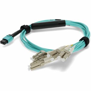 AddOn 5 m Fibre Optic Network Cable - 1.0 - Cable for Patch Panel, Switch - First End: 1 x MPO Network - Female - Second E