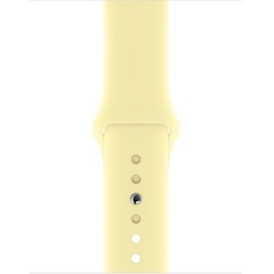 Apple 40mm Mellow Yellow Sport Band - S/M & M/L - Adjustable - Small (S)/Medium (M) & Medium (M)/Large (L) - Mellow Yellow