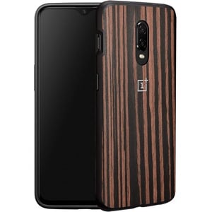 OnePlus Case for OnePlus Smartphone - Texture - Ebony Wood - Smooth - Shock Resistant, Impact Resistant, Damage Resistant 