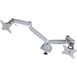 SmartFit One-Touch Height Adjustable Dual Monitor Arm