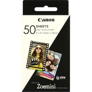 Papier photo Canon ZINK - 50,80 mm x 76,20 mm - 50 Feuille