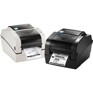 Bixolon SLP-TX420 Desktop Direct Thermal/Thermal Transfer Printer - Monochrome - Label Print - USB - Serial - Parallel - 1