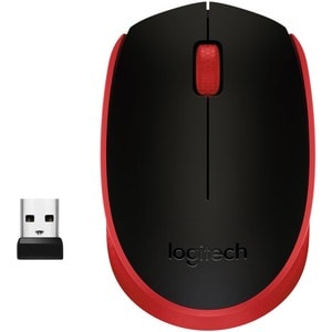 MOUSE LOGITECH WIRELESS M170 - VERMELHO W