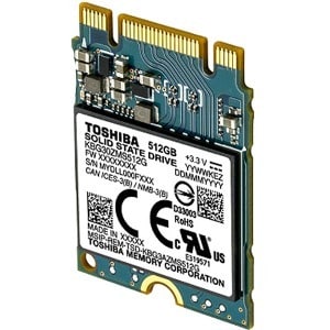 Toshiba BG3 KBG30ZMS512G 512 GB Solid State Drive - M.2 2230 Internal - PCI Express (PCI Express 3.0 x2) - 1500 MB/s Maxim