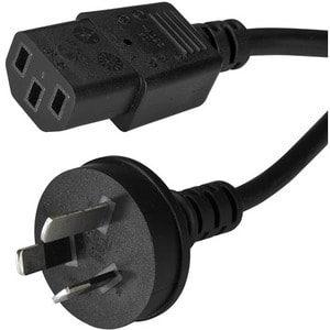 StarTech.com 3m 10 ft Power Supply Cord - AS/NZS 3112 to C13 - Computer Power Cord - Monitor Power Cord - Computer Monitor