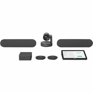 Logitech Rally Plus Video Conference Equipment - Large Room Size Supported - For Video Conferencing, Meeting Room - 3840 x