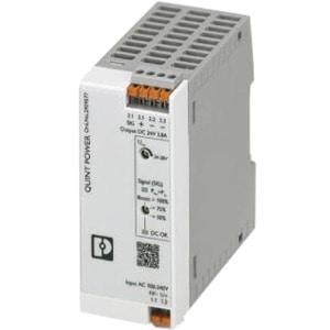 Perle QUINT4-PS/1AC/24DC/3.8/PT Single-Phase DIN Rail Power Supply - DIN Rail - 120 V AC, 230 V AC Input - 24 V DC Output 