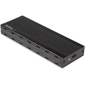 StarTech.com USB-C (10Gbps) to M.2 NVMe SSD Enclosure - Portable M.2 PCIe Aluminum Case - 1GB/s Read & Write - Mac & PC - 