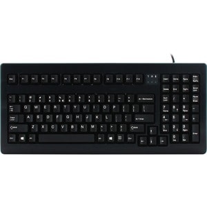 CHERRY G80-1800 Keyboard - Cable Connectivity - USB Interface - English (US) - Black - MX Keyswitch