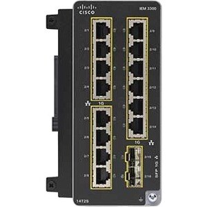 Cisco Catalyst IEM-3300-14T2S Módulo de expansão - Para Trabalho em rede de dados, Rede óptica - Cabo de par entrançadoGig