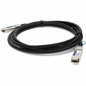 AddOn CAB-Q-Q-100G-1M-AO 1 m QSFP28 Network Cable - TAA Compliant - Cable for Network Device - First End: 1 x QSFP28 Netwo