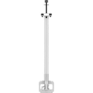 Hanwha Techwin Ceiling Mount for Monitor - White - Height Adjustable - 21.50" to 27" Screen Support - 35 lb Load Capacity 